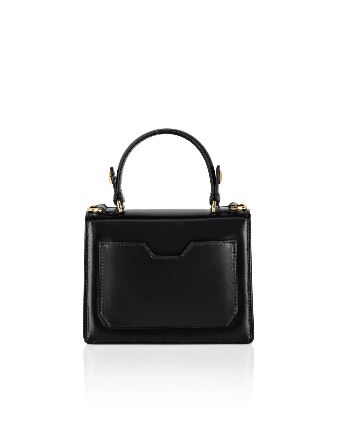 Small Handle Bag Superheroine GOTHIC PLEIN, цвет: Черный