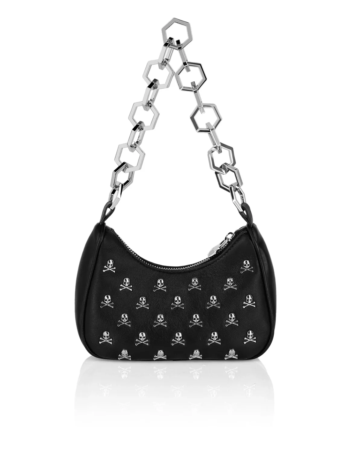 Shoulder Bag Skull, цвет: Черный