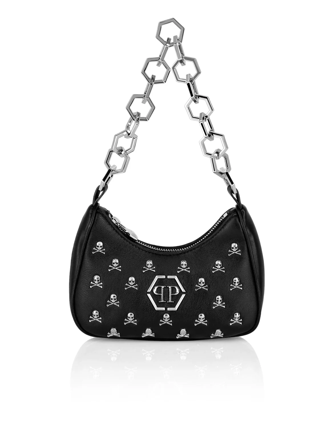 Shoulder Bag Skull, цвет: Черный