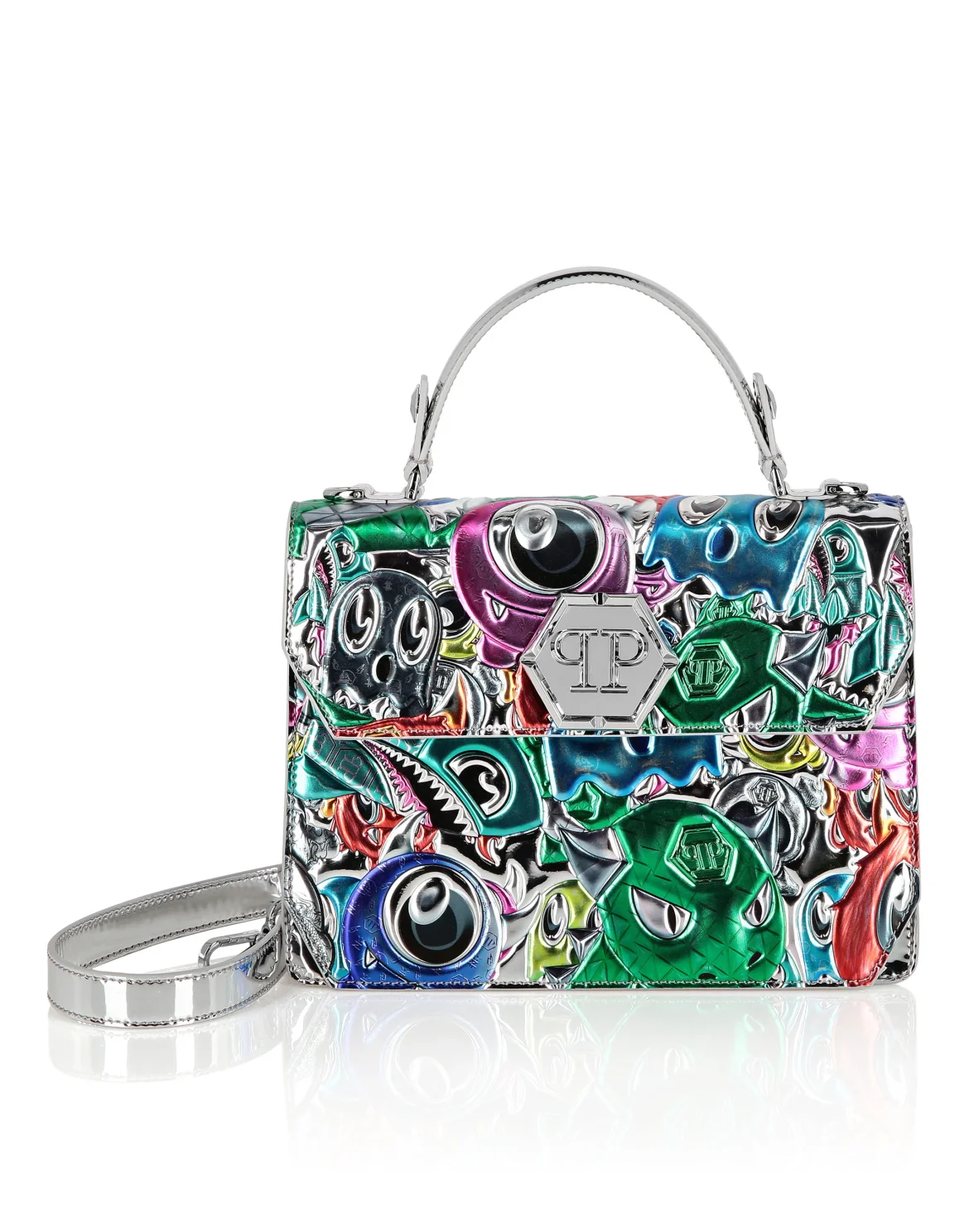Large Handbag Superheroine LIL' MONSTERS GANG, цвет: Мультиколор
