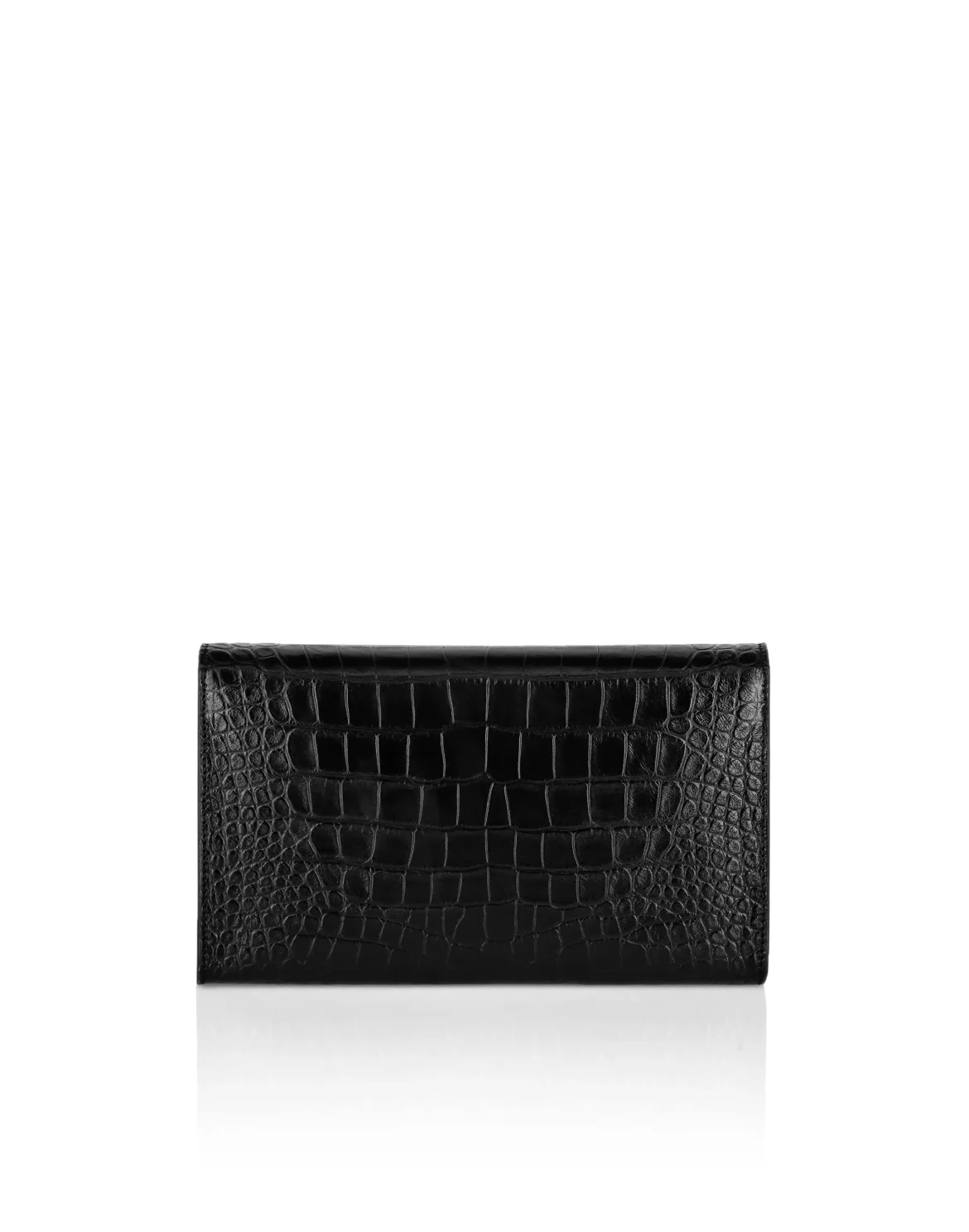 Leather Clutch, цвет: Черный