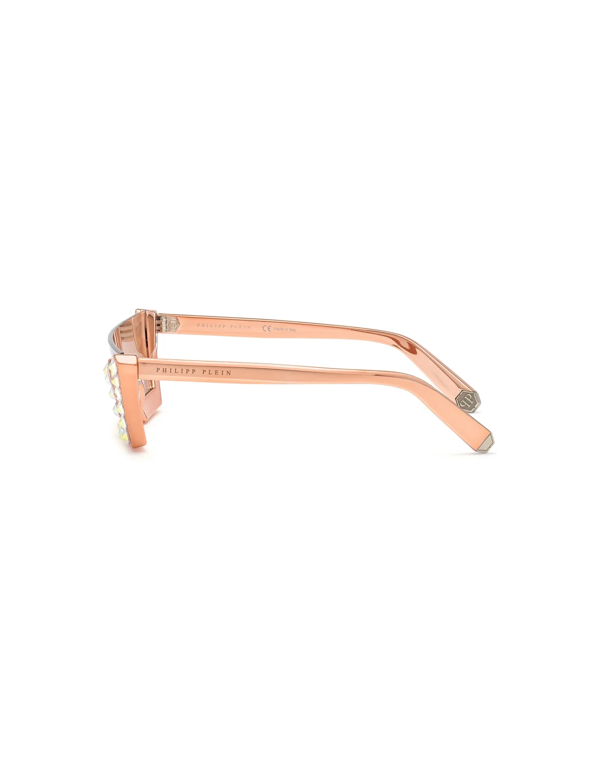 Sunglasses Cat Eye Plein Crystal Lux Exclusive, цвет: Розовый