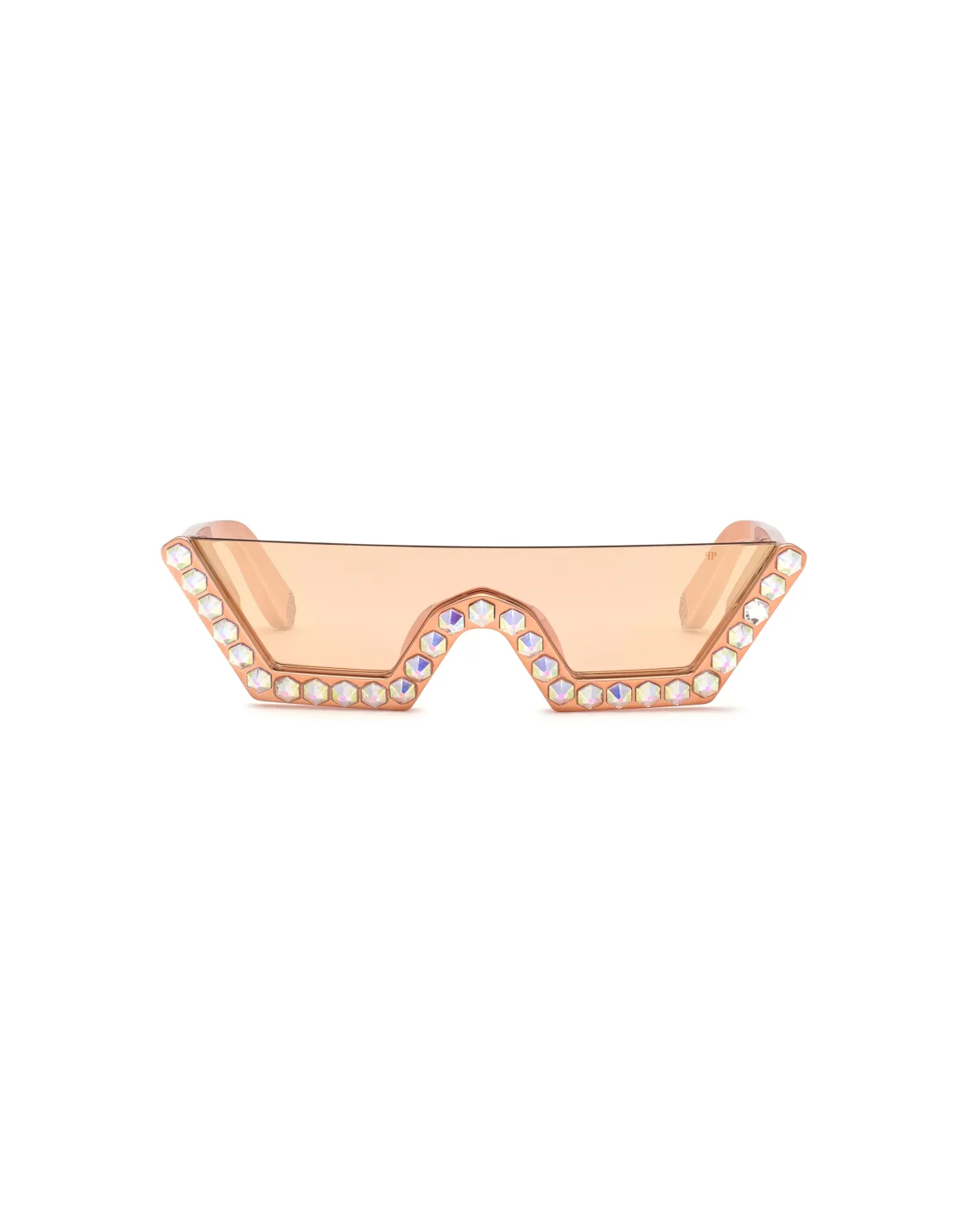 Sunglasses Cat Eye Plein Crystal Lux Exclusive, цвет: Розовый
