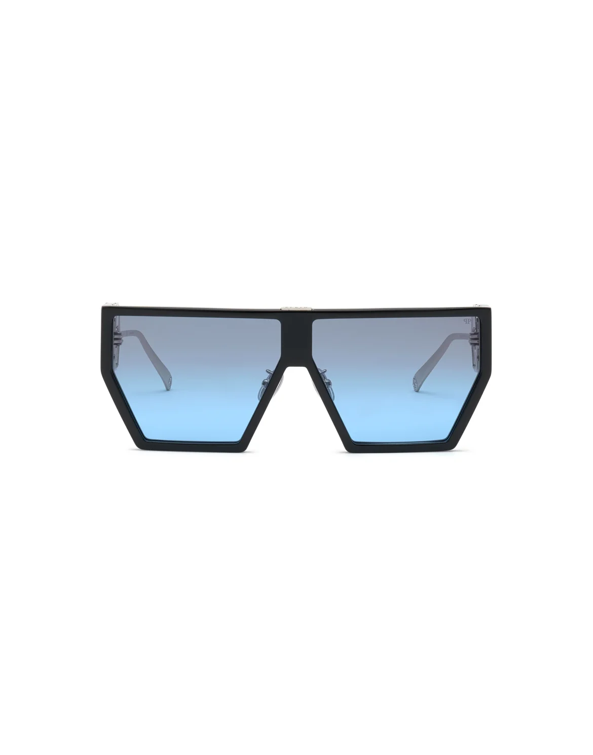 Sunglasses Shield Space Rock Plein Hexagon, цвет: Черный