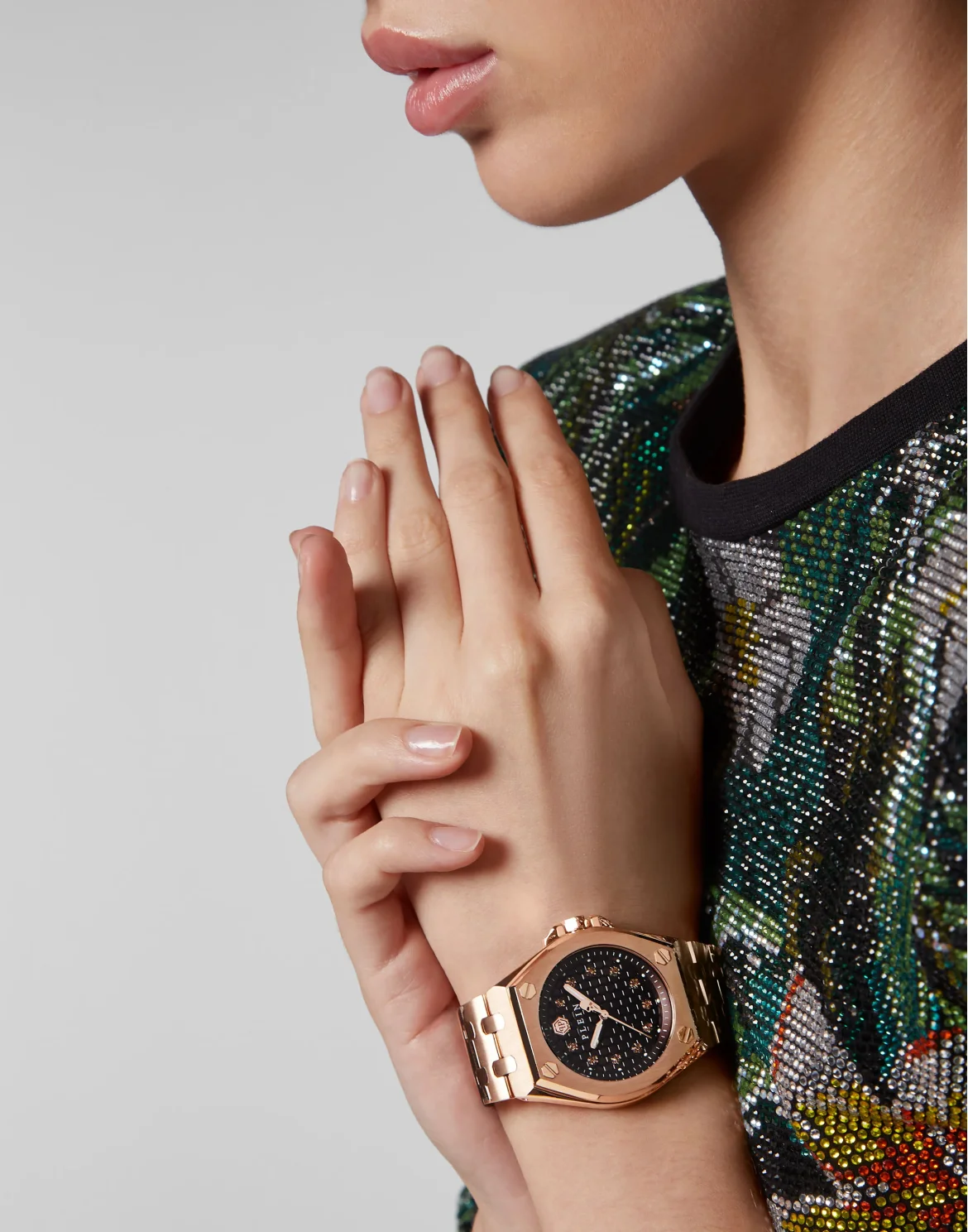 PLEIN EXTREME LADY Watch, цвет: Розовый