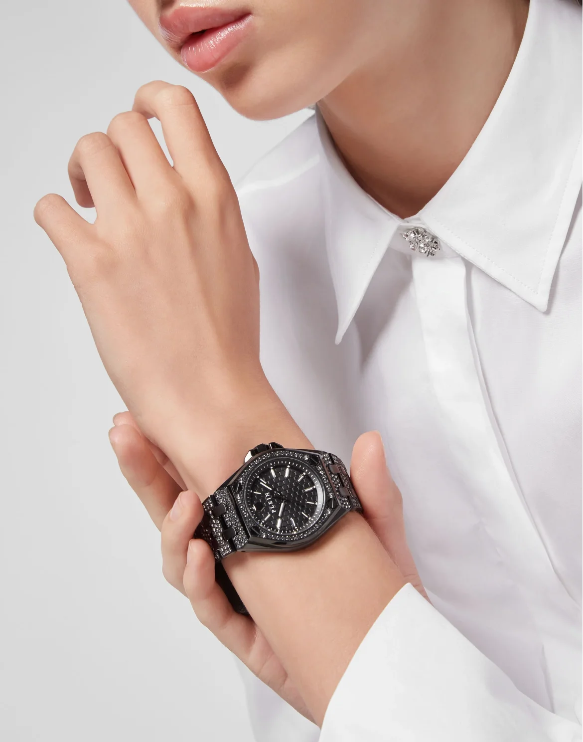 PLEIN EXTREME LADY Watch, цвет: Черный