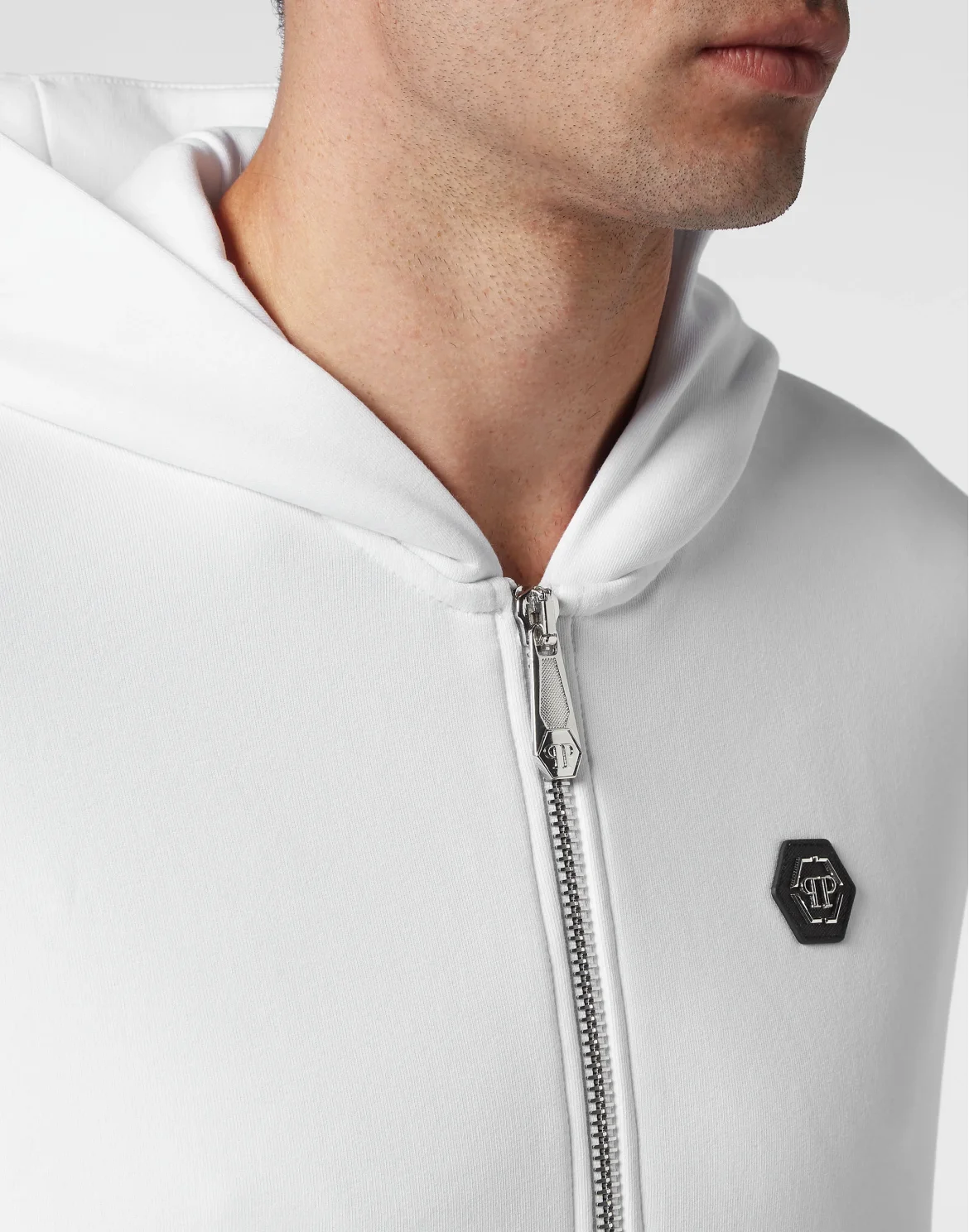 Hoodie sweatshirt Hexagon, цвет: Белый