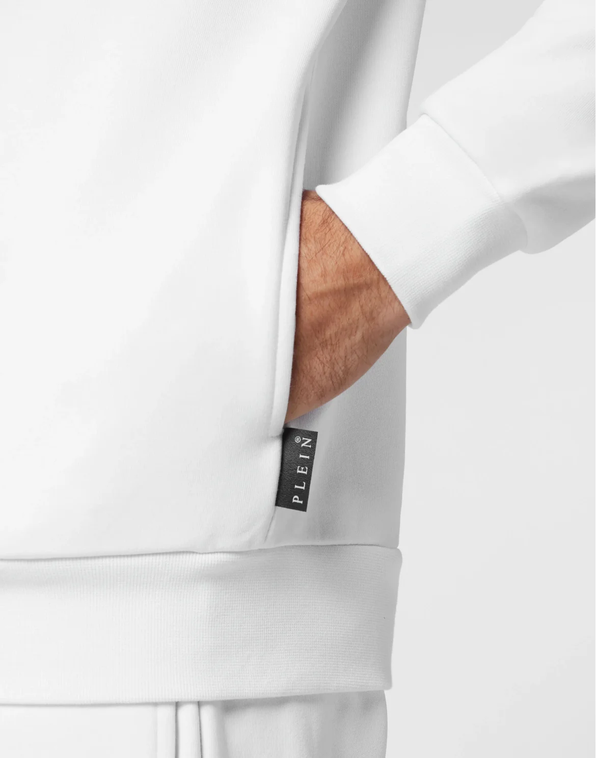 Hoodie sweatshirt Hexagon, цвет: Белый