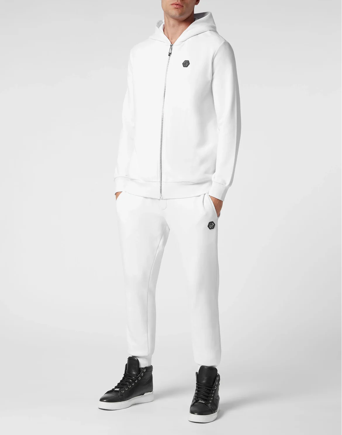Hoodie sweatshirt Hexagon, цвет: Белый