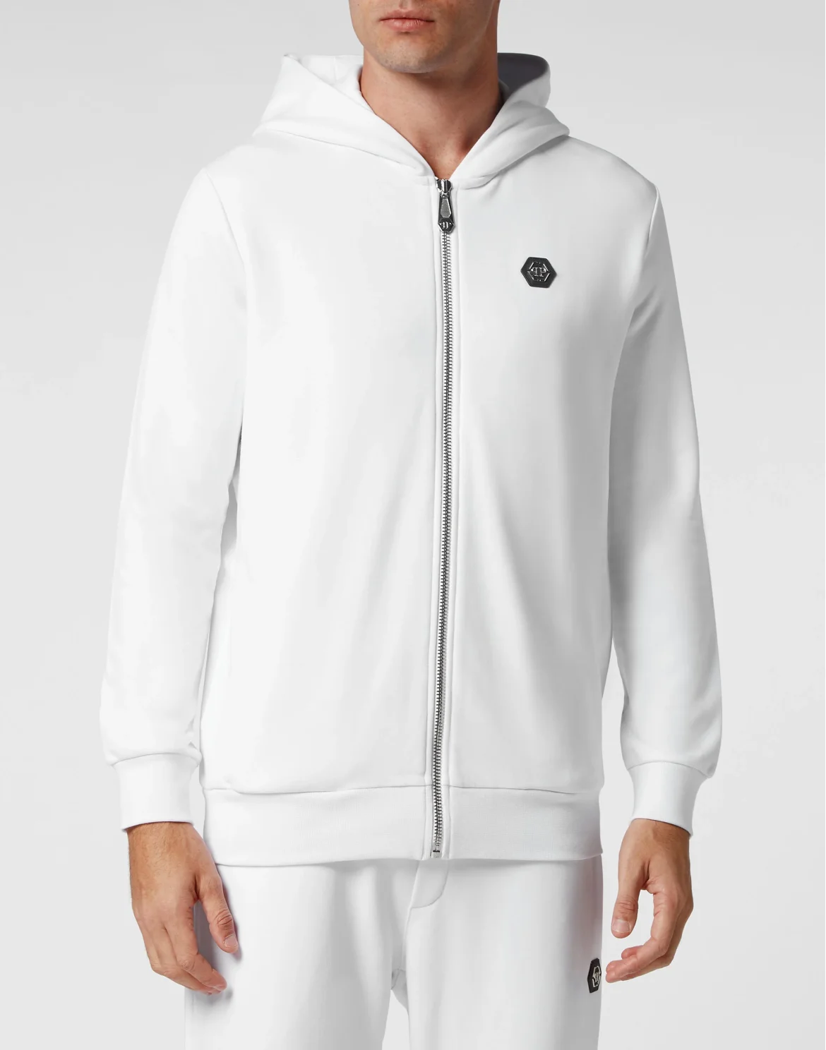 Hoodie sweatshirt Hexagon, цвет: Белый