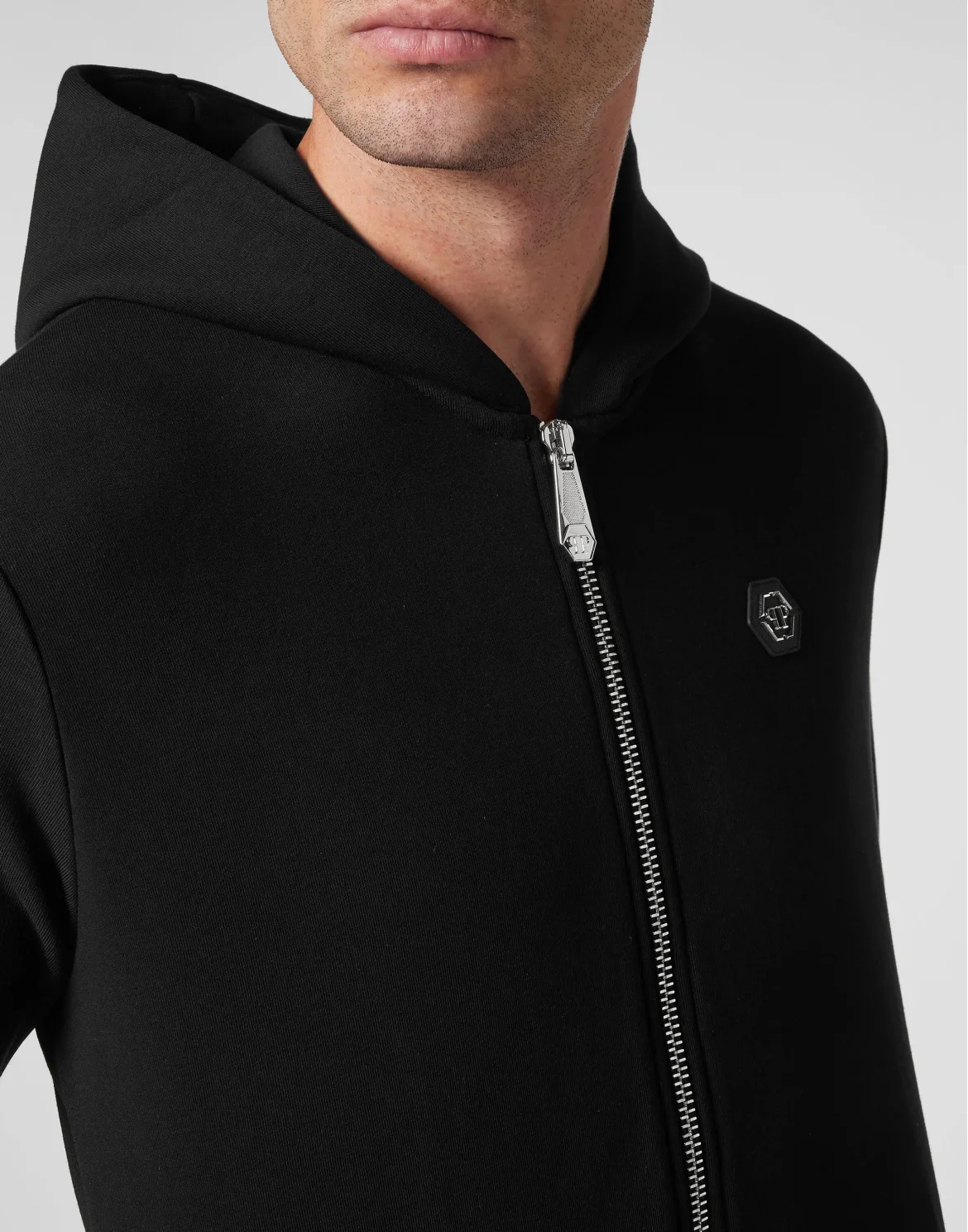 Hoodie sweatshirt Hexagon, цвет: Черный