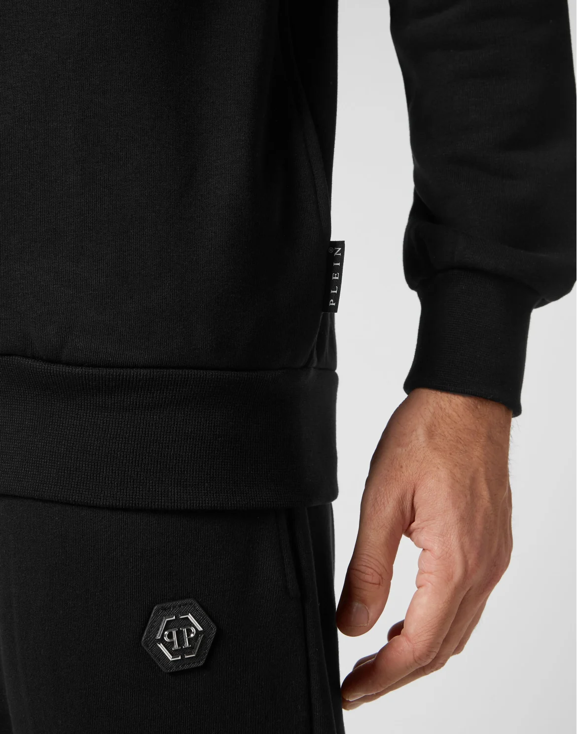Hoodie sweatshirt Hexagon, цвет: Черный