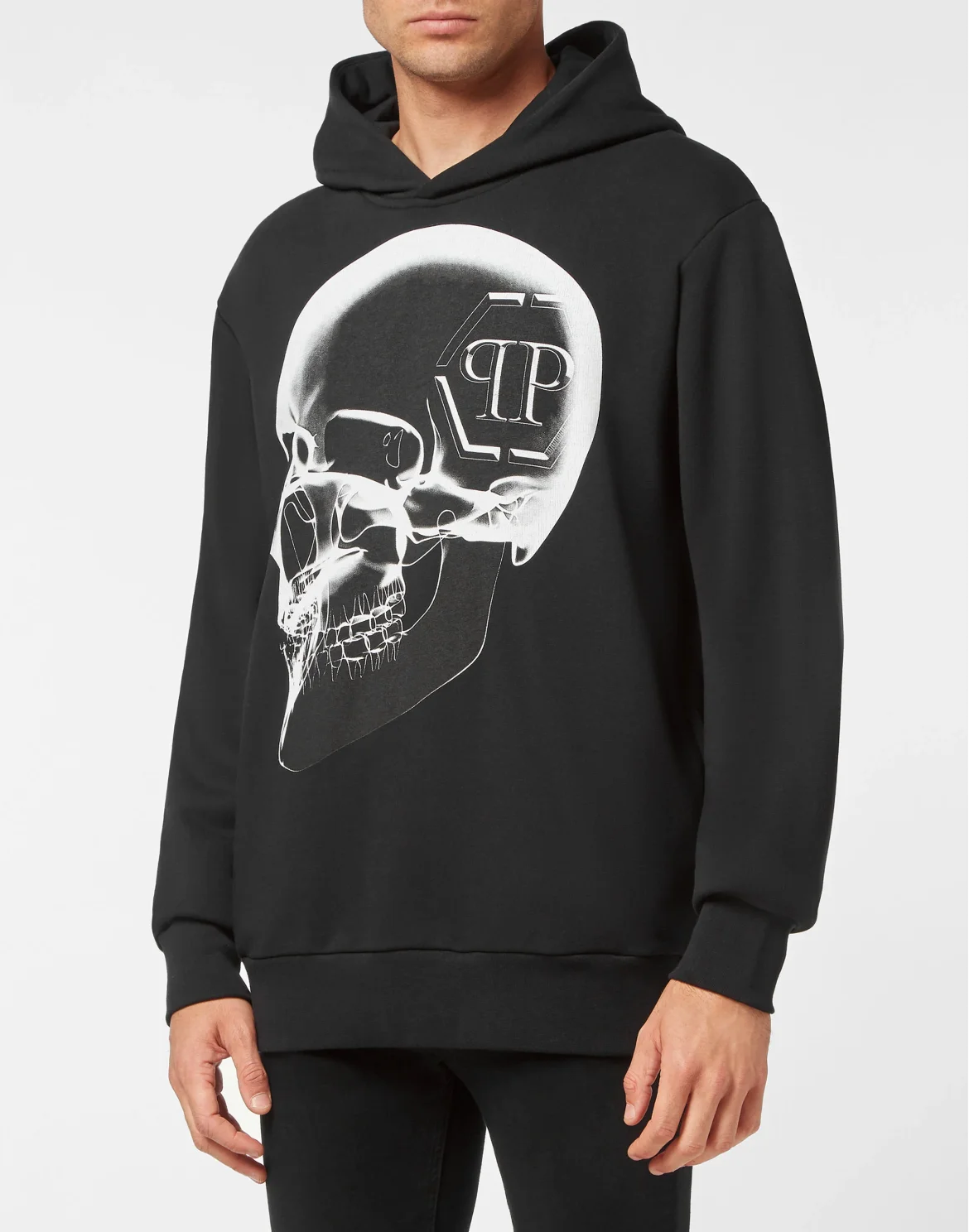Hoodie sweatshirt Skull, цвет: Черный