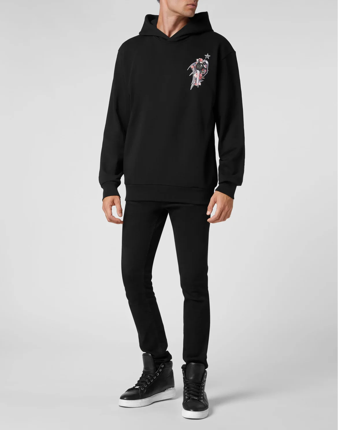 Hoodie Sweatshirt Dark Romance, цвет: Черный