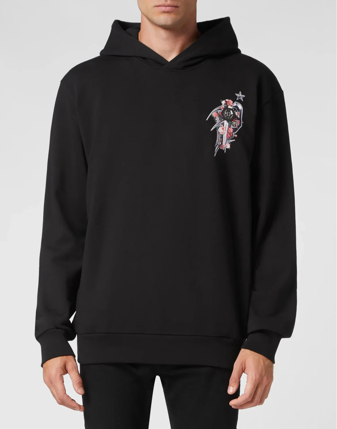 Hoodie Sweatshirt Dark Romance, цвет: Черный