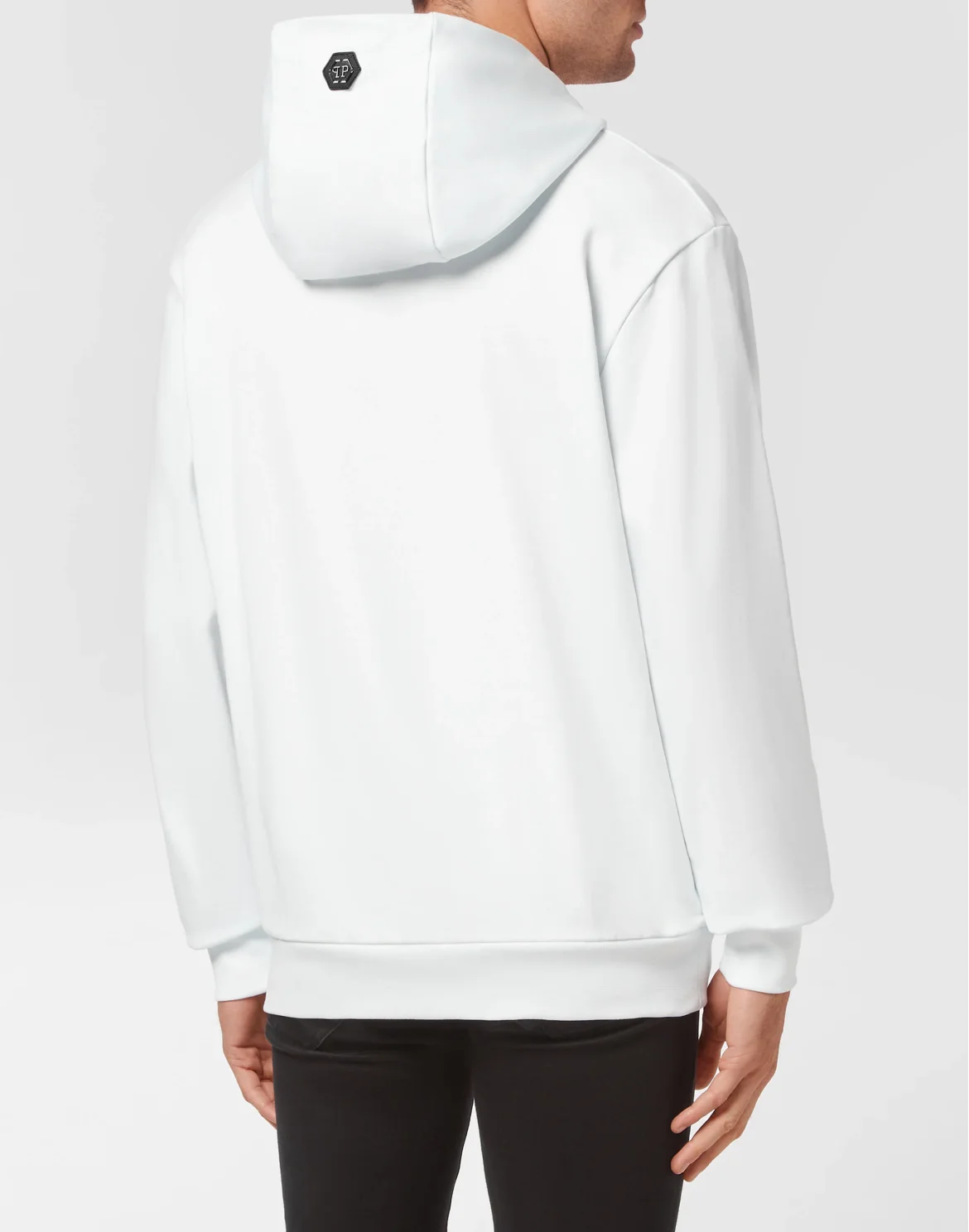 Hoodie Sweatshirt Skull, цвет: Белый