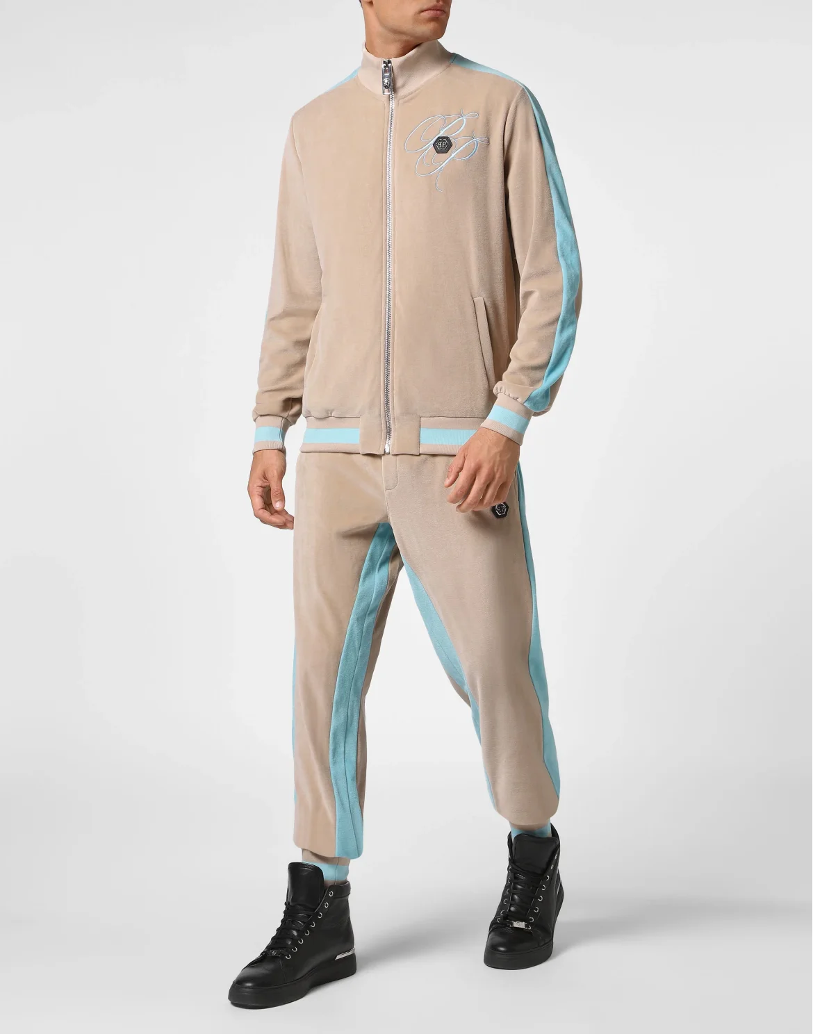 Jogging tracksuit:Top/Trousers, цвет: Бежевый