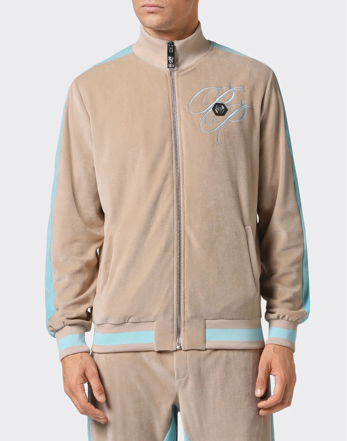 Jogging tracksuit:Top/Trousers, цвет: Бежевый