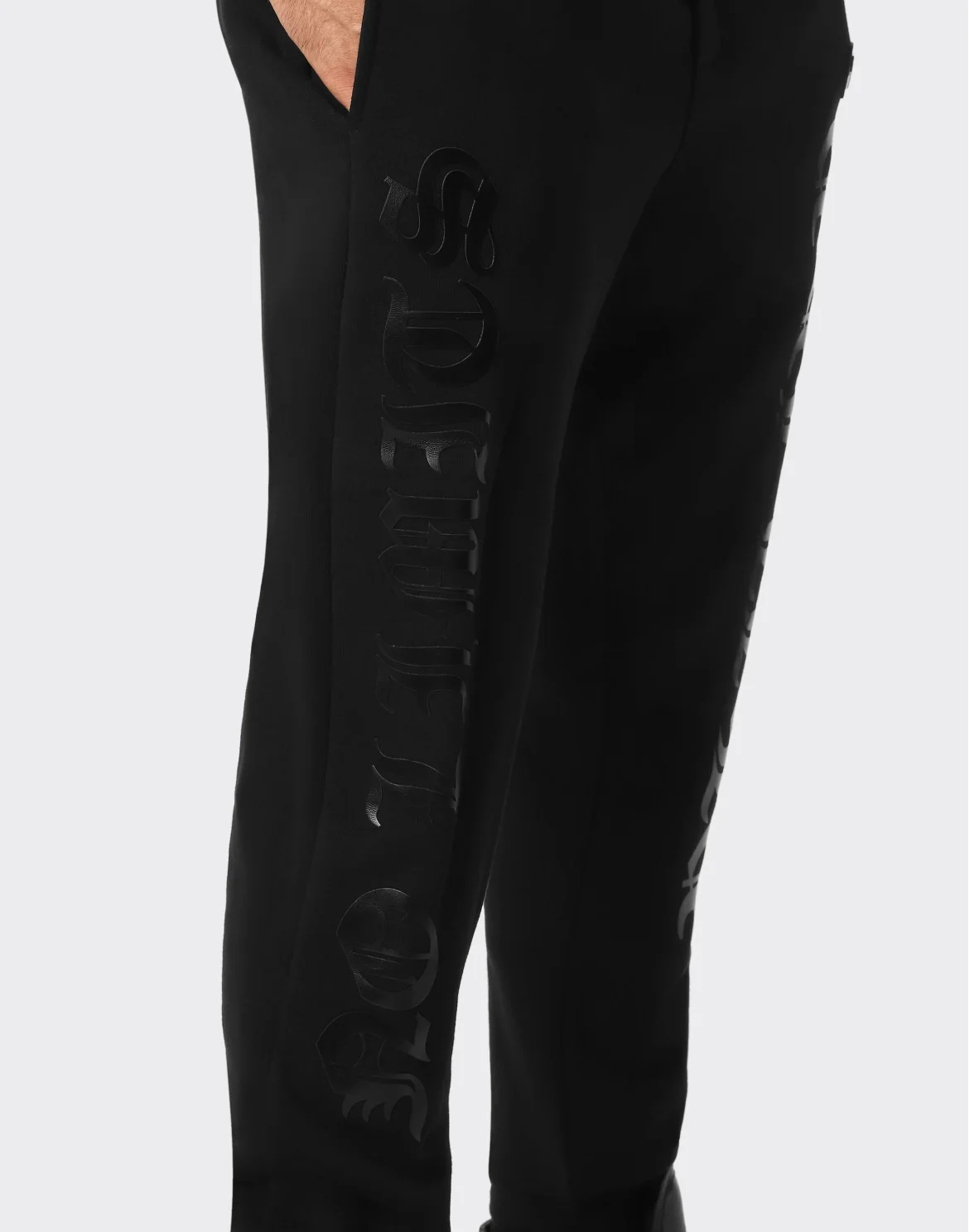 Jogging tracksuit:Top/Trousers Gothic Plein, цвет: Черный