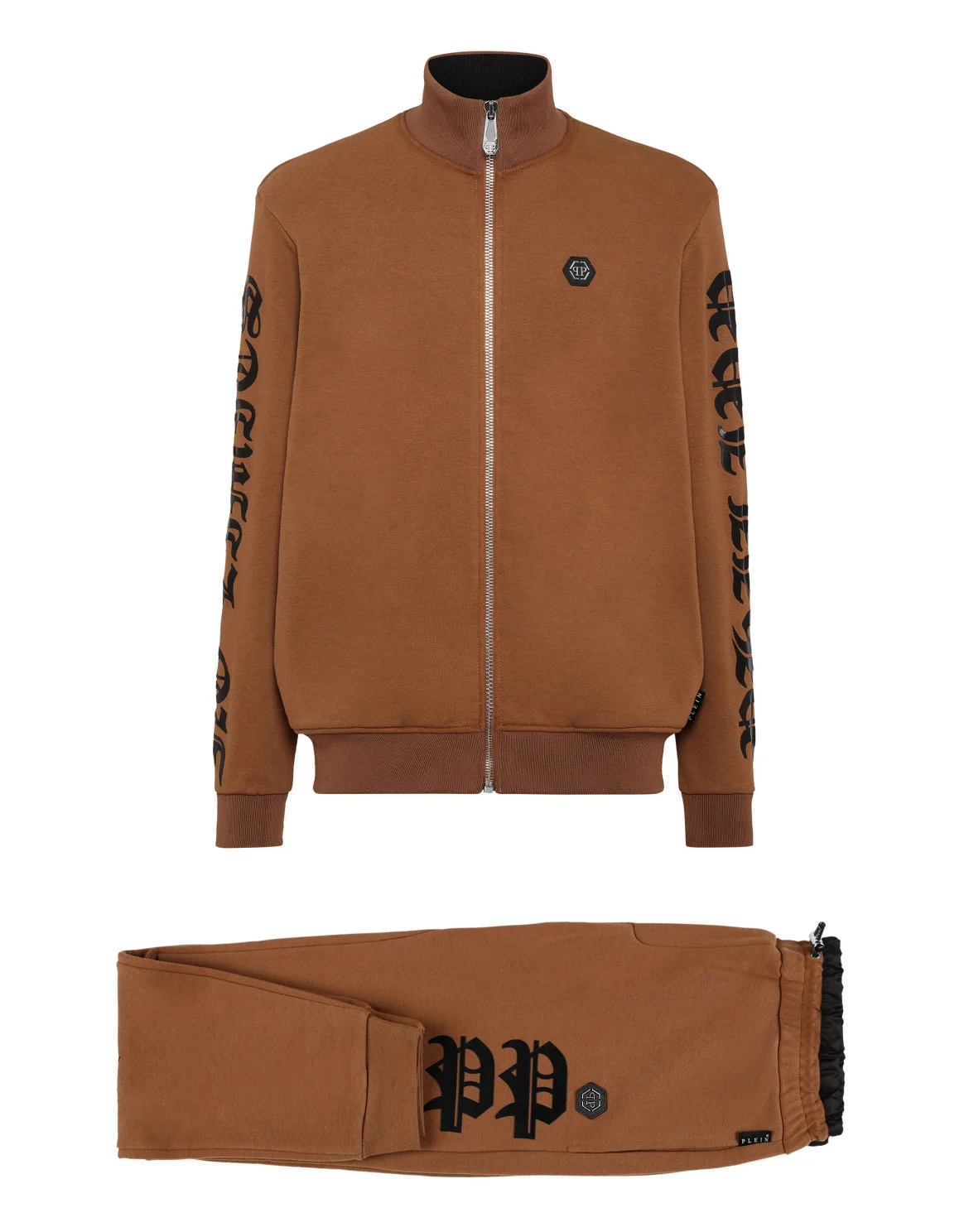 Jogging tracksuit:Top/Trousers Gothic Plein, цвет: Коричневый