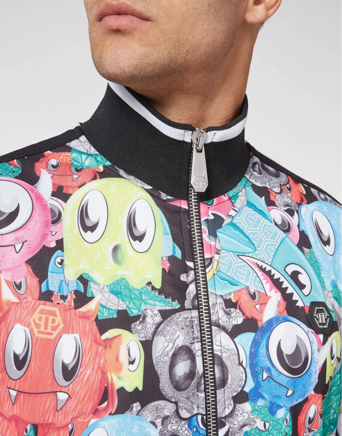 TRACKSUIT: ZIP-UP JACKET + JOGGING PANTS MONSTER, цвет: Мультиколор