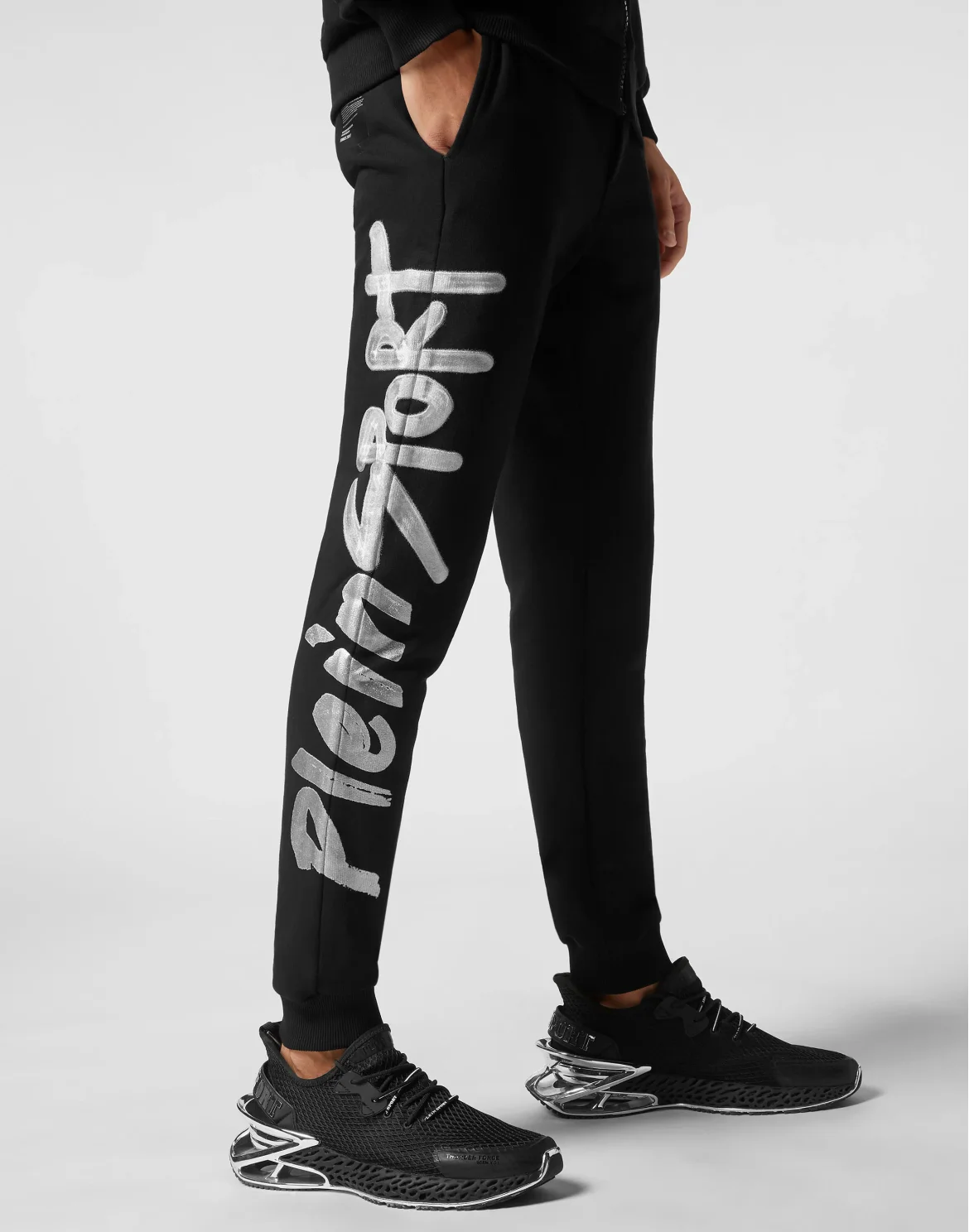 Tracksuit: Hoodie+Jogging pants Stencil Tiger Street Fighter, цвет: Черный