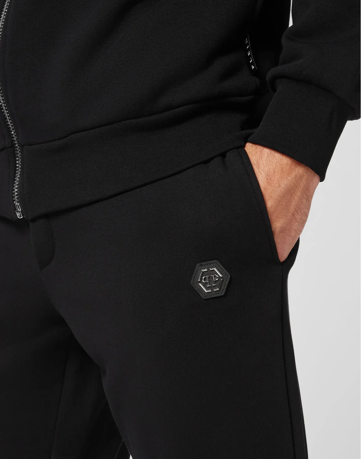 Jogging Tracksuit: Hoodie/Trousers Skull, цвет: Черный