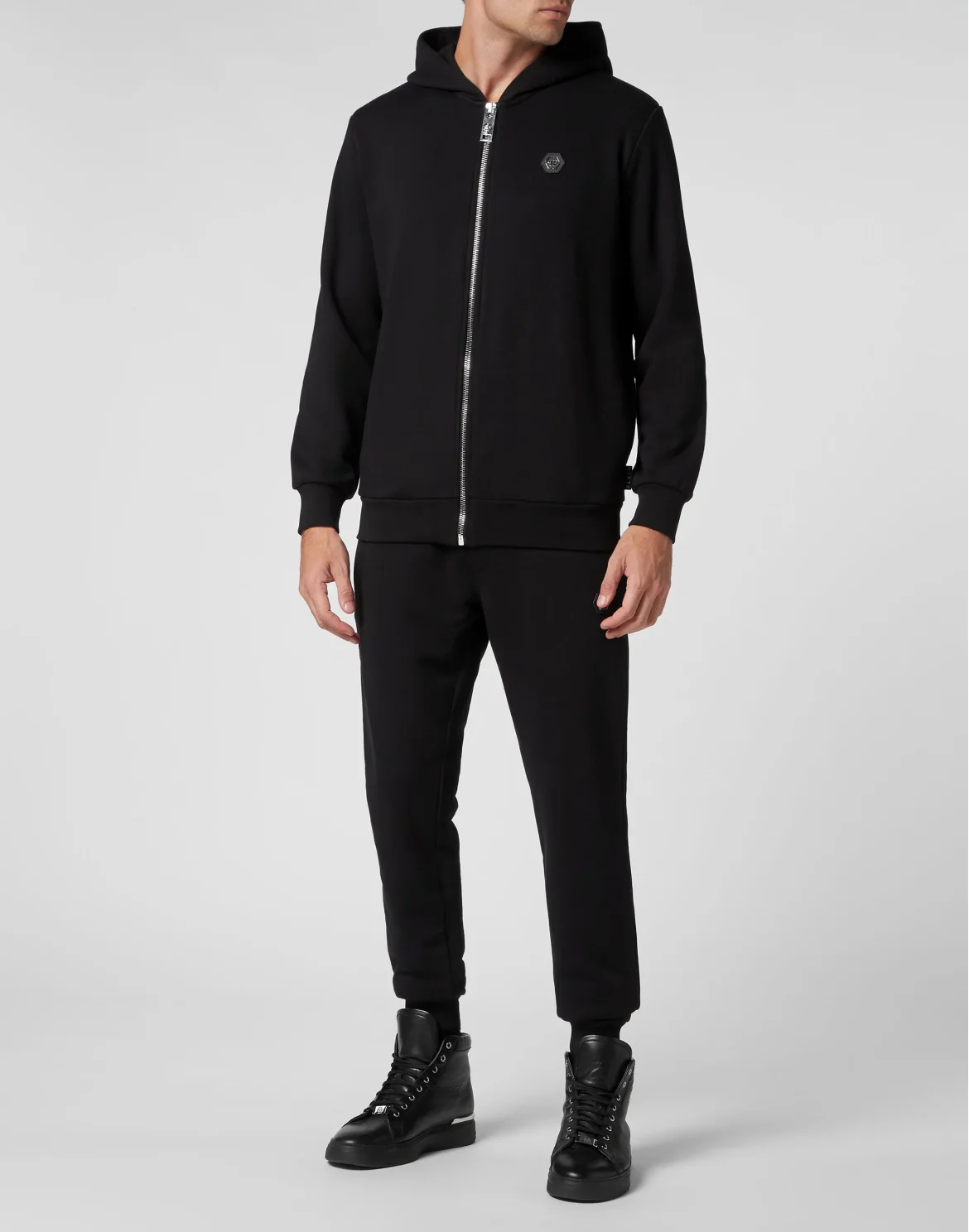 Jogging Tracksuit: Hoodie/Trousers Skull, цвет: Черный