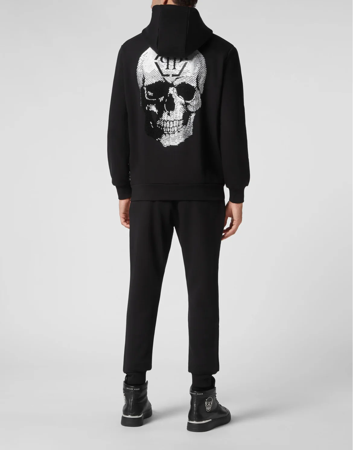 Jogging Tracksuit: Hoodie/Trousers Skull, цвет: Черный