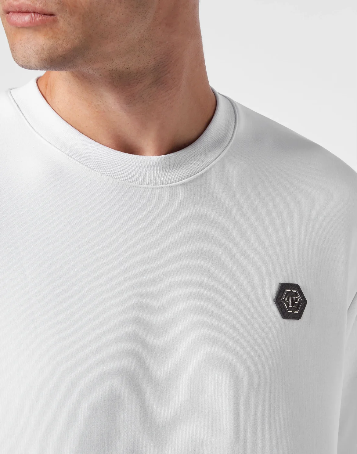 Sweatshirt LS Hexagon, цвет: Белый