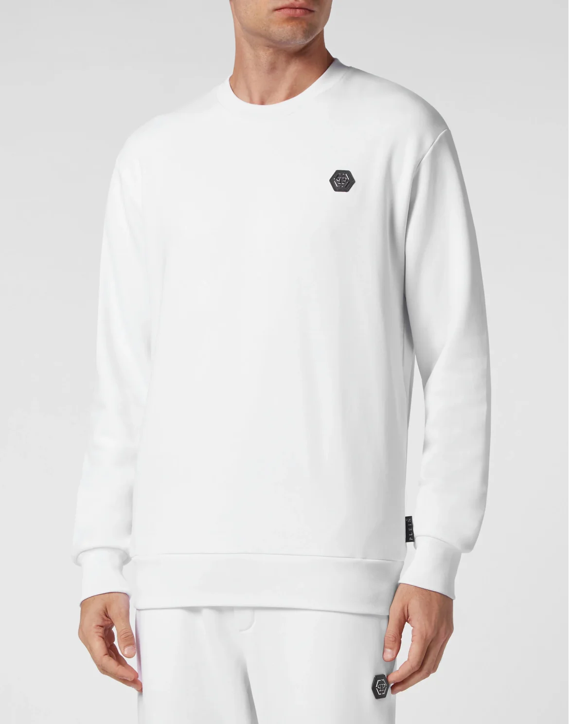 Sweatshirt LS Hexagon, цвет: Белый