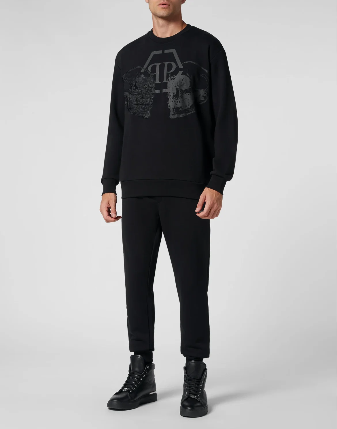 Sweatshirt LS, цвет: Черный