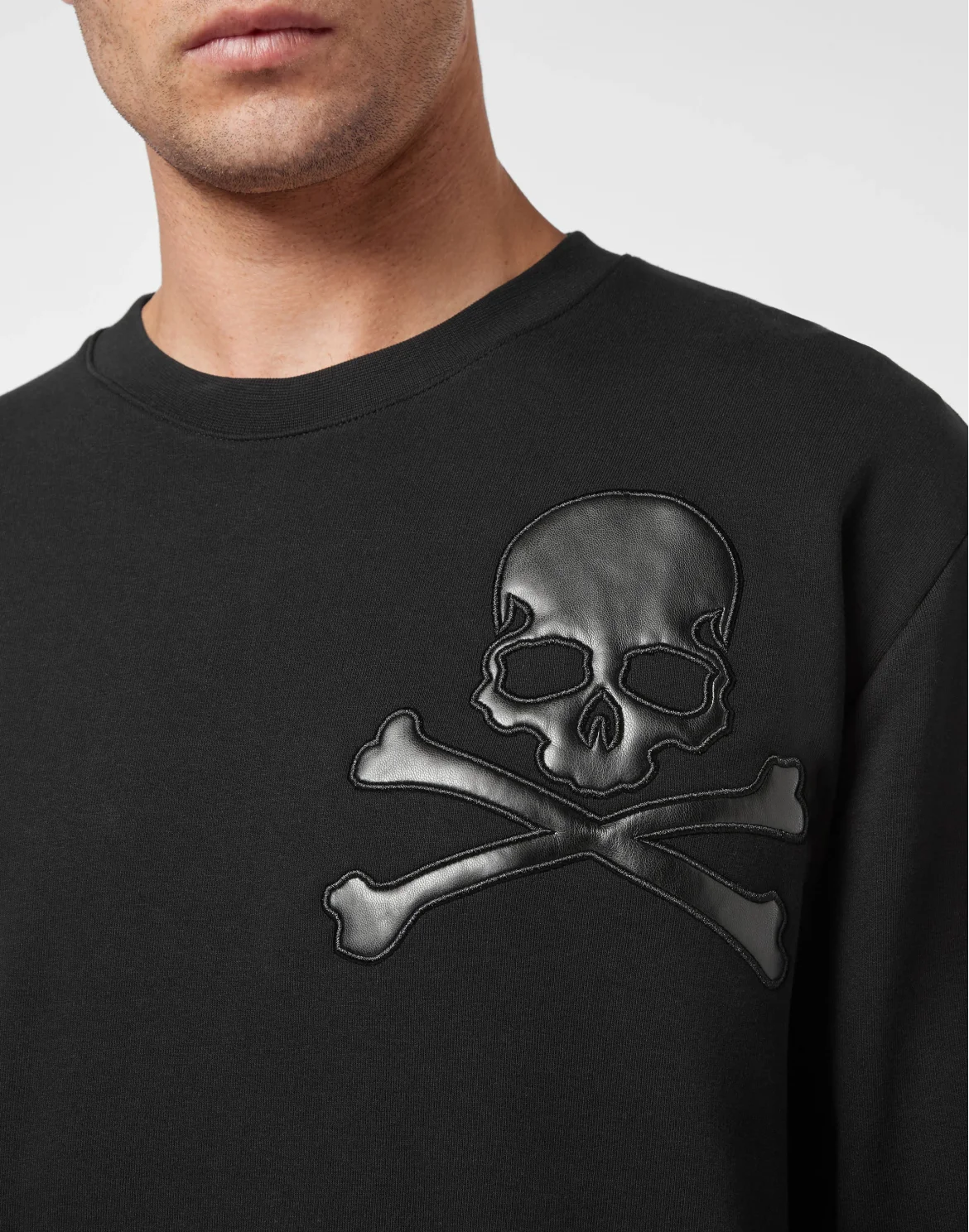 Sweatshirt LS Skull, цвет: Черный