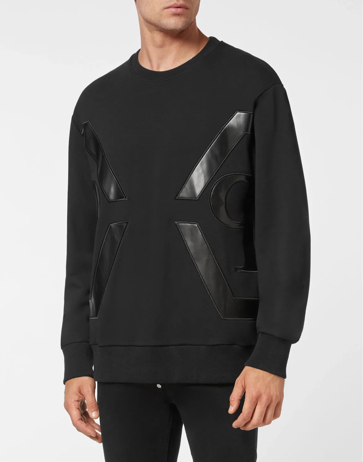 Sweatshirt LS Hexagon, цвет: Черный