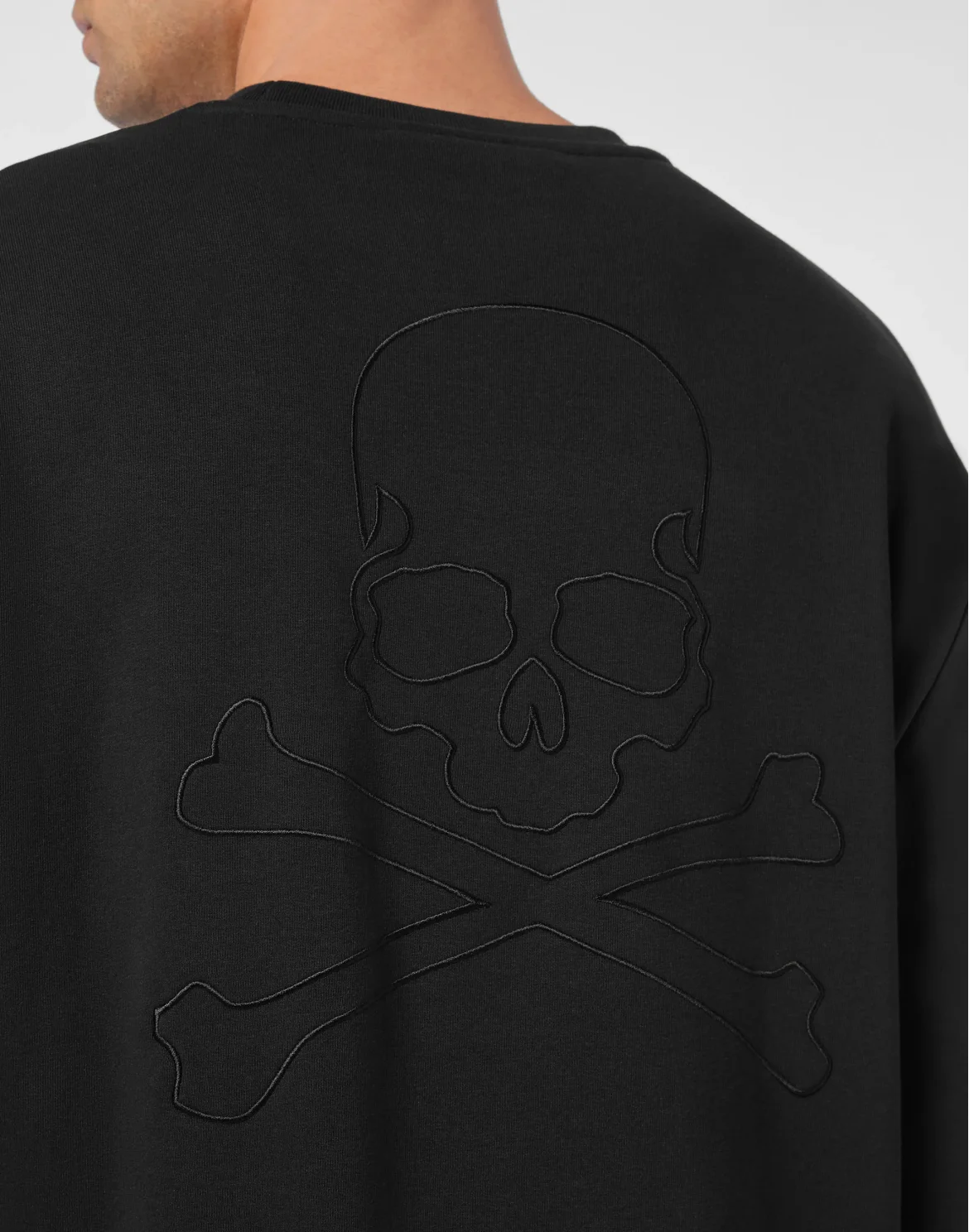 Sweatshirt LS Skull&Bones, цвет: Черный
