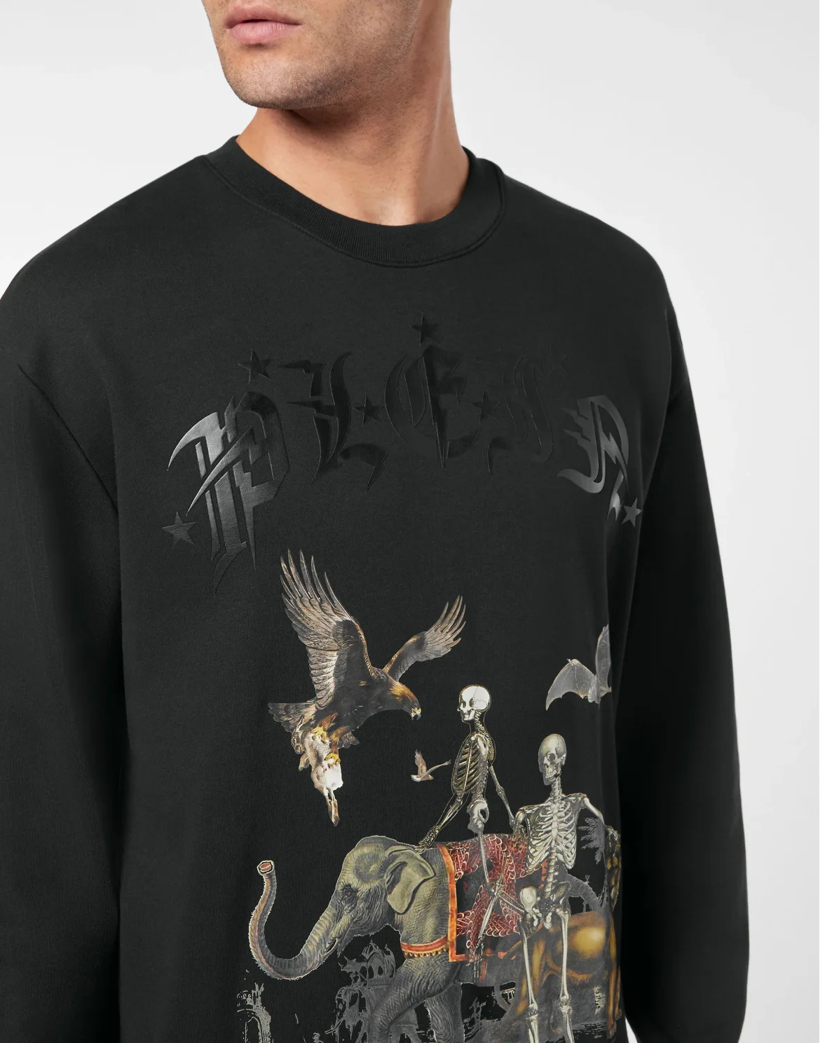 Sweatshirt LS, цвет: Черный