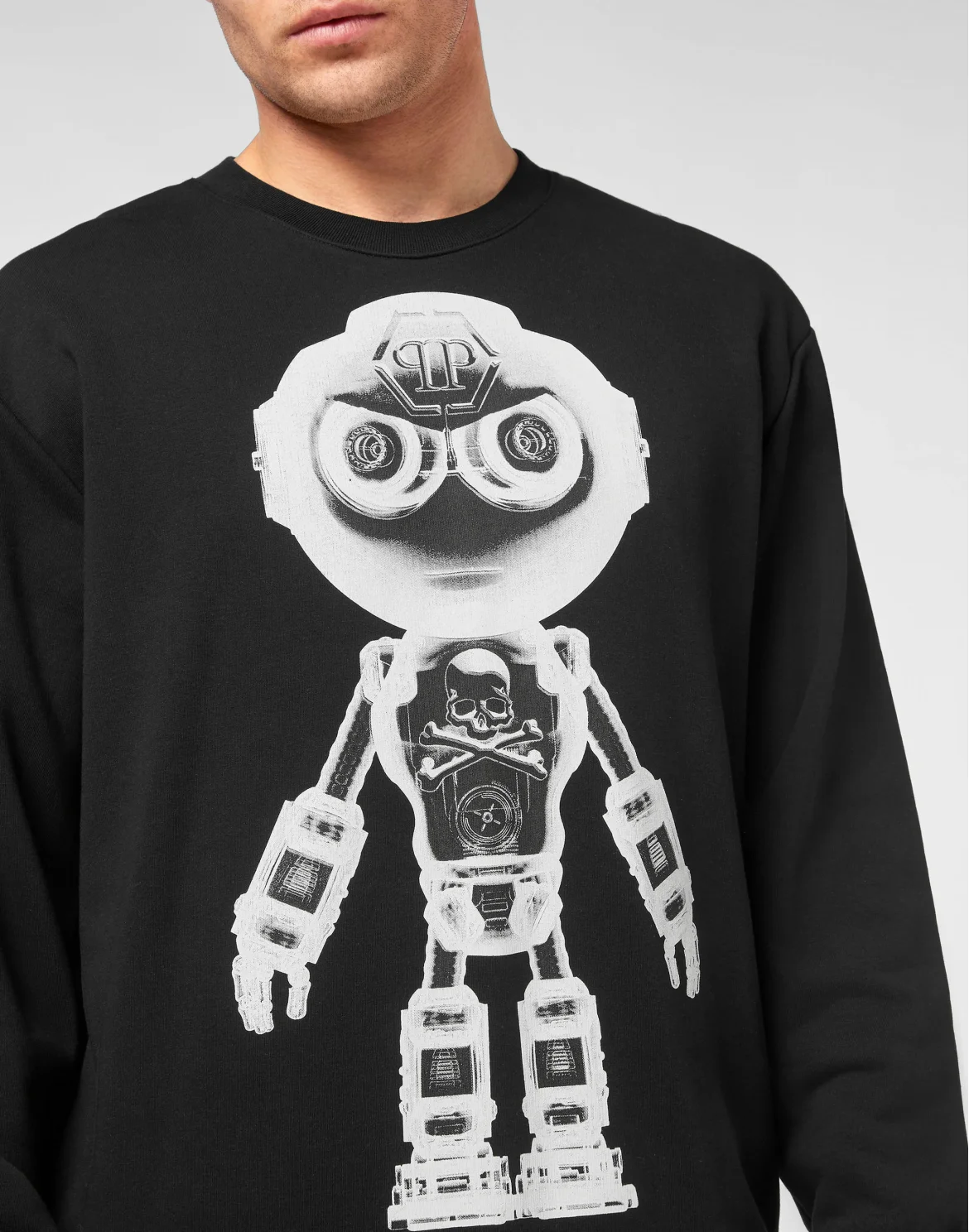 Sweatshirt Roundneck, цвет: Черный
