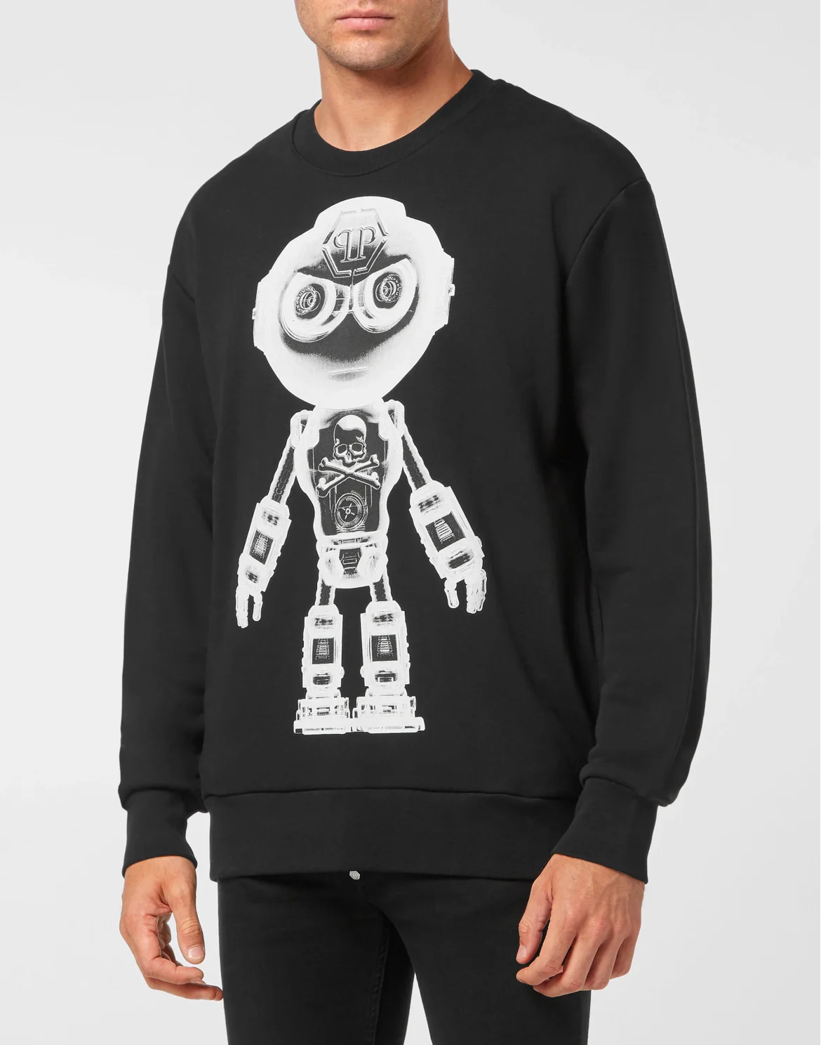 Sweatshirt Roundneck, цвет: Черный