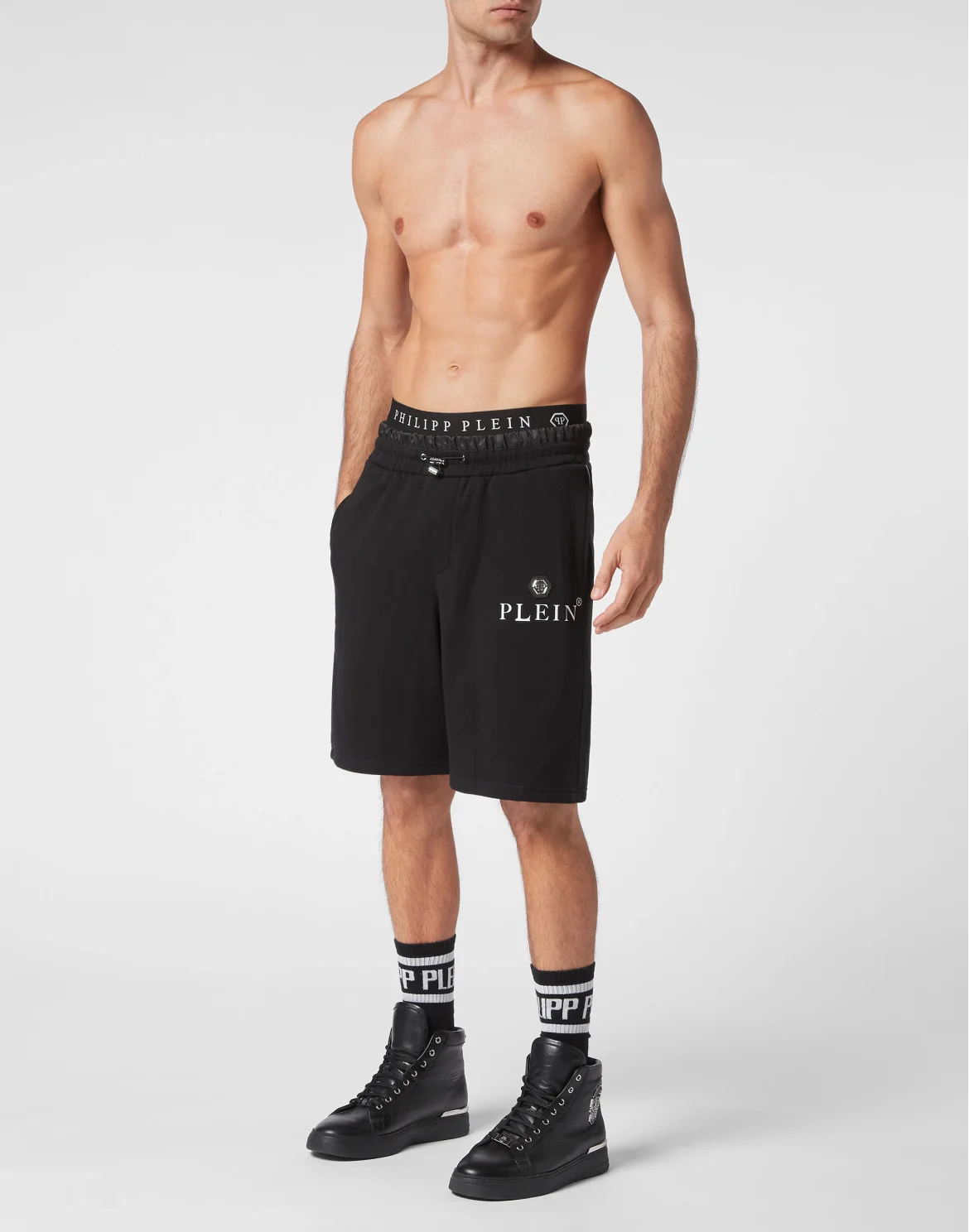 Jogging Shorts Hexagon, цвет: Черный