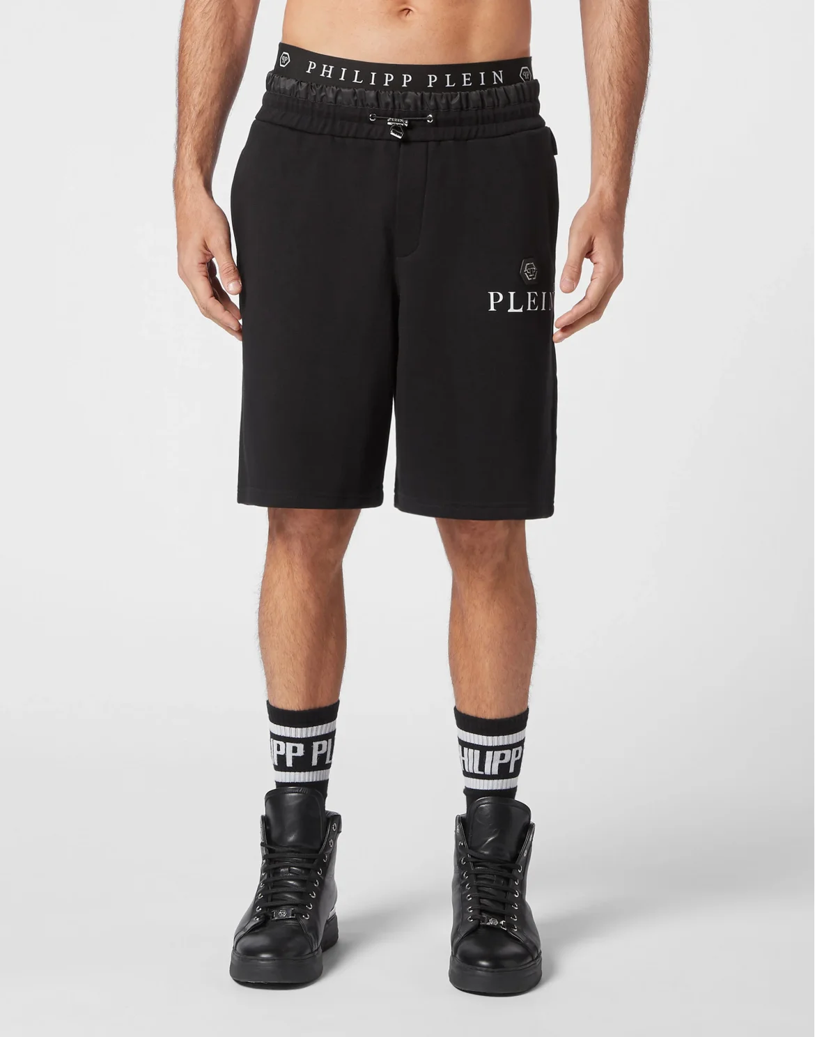 Jogging Shorts Hexagon, цвет: Черный