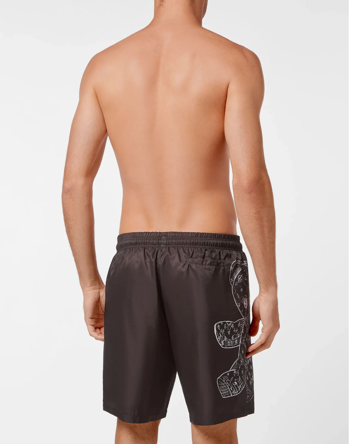Beachwear Long Shorts Teddy Bear, цвет: Черный