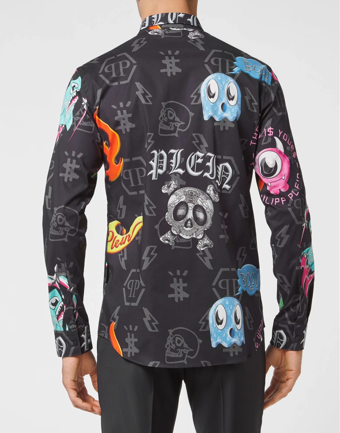 Shirt Sugar Daddy Cut LS Monsters, цвет: Черный