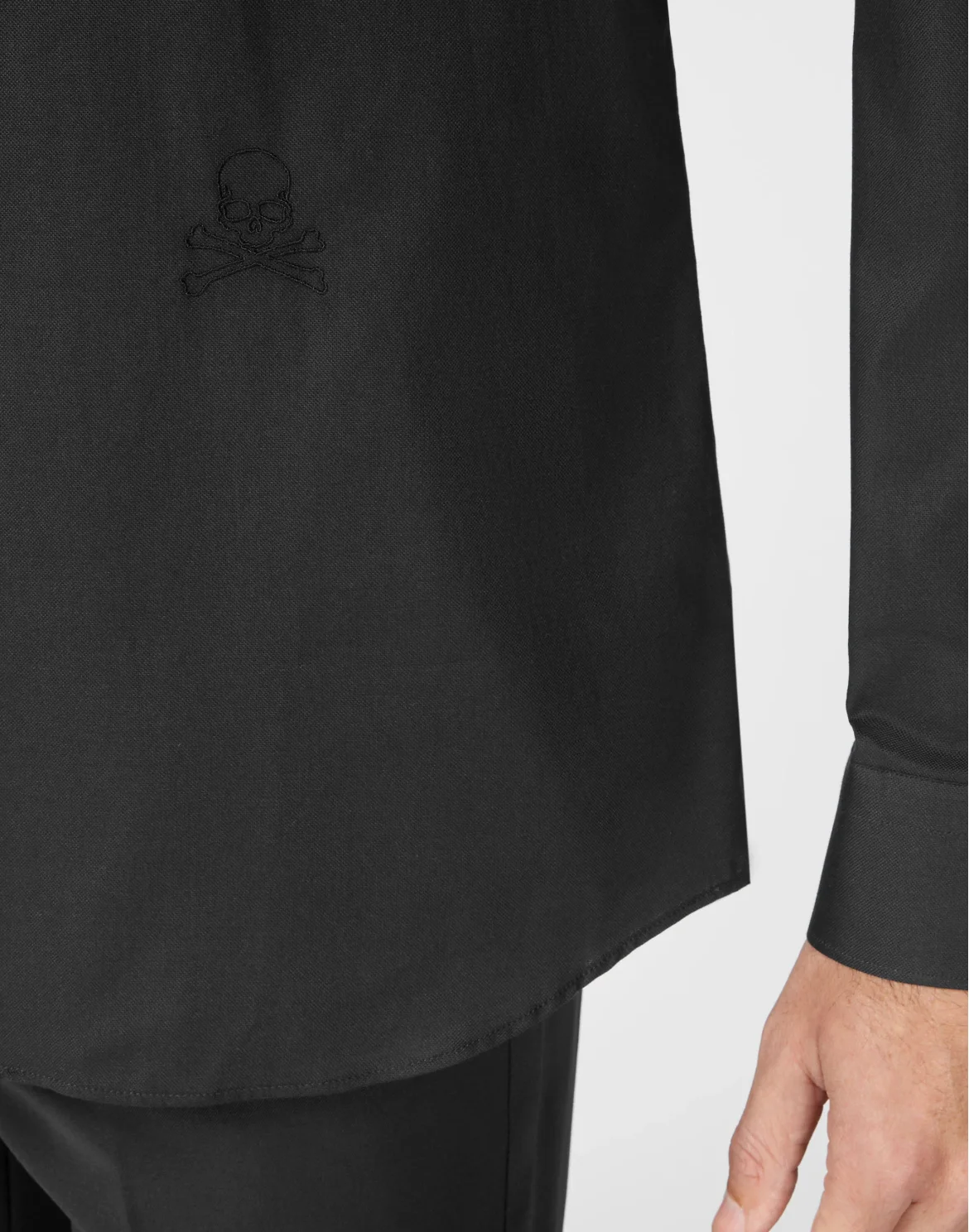 Shirt Playboy Cut LS Basic, цвет: Черный
