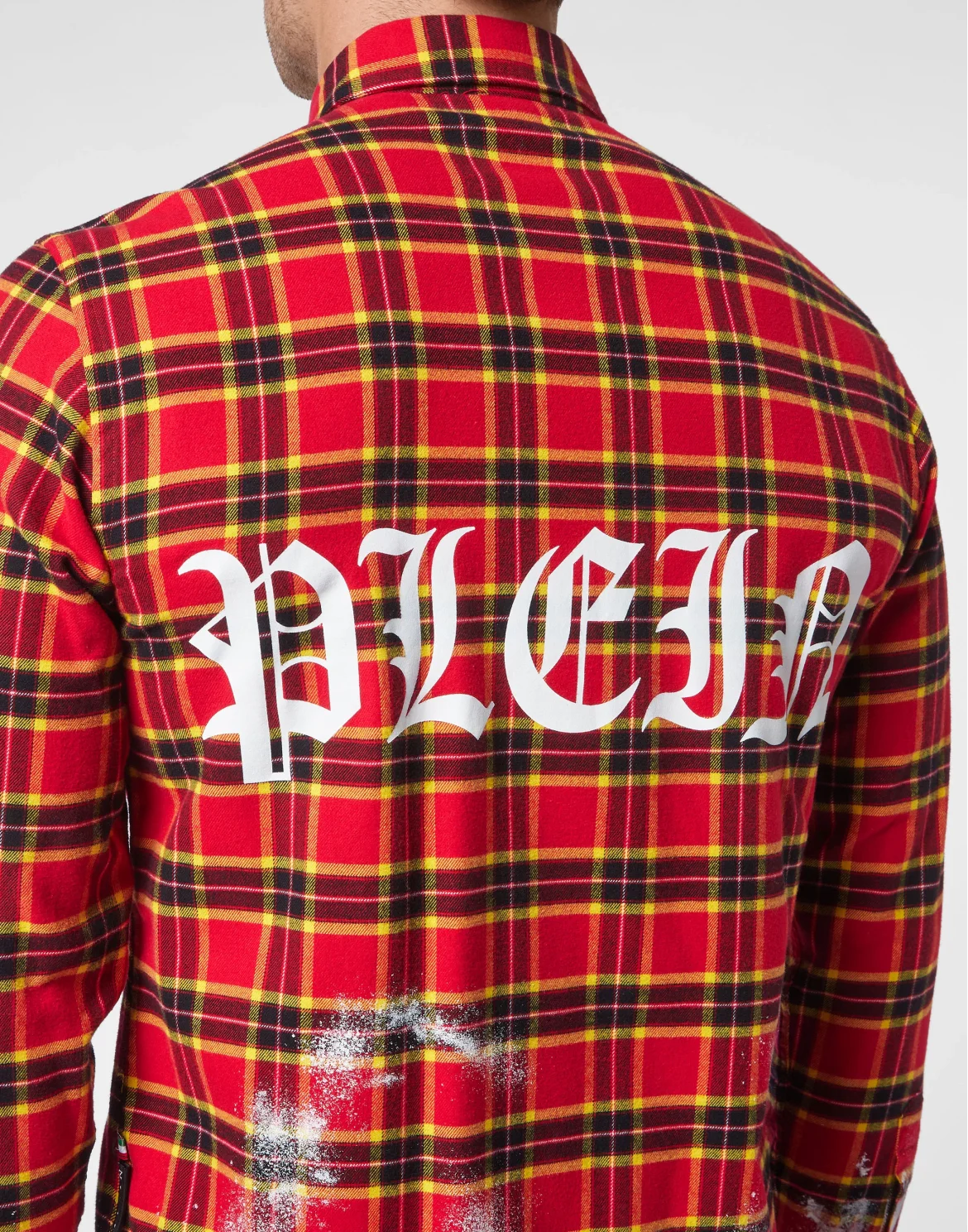 Flannel Sugar Daddy Cut LS Gothic Plein, цвет: Красный