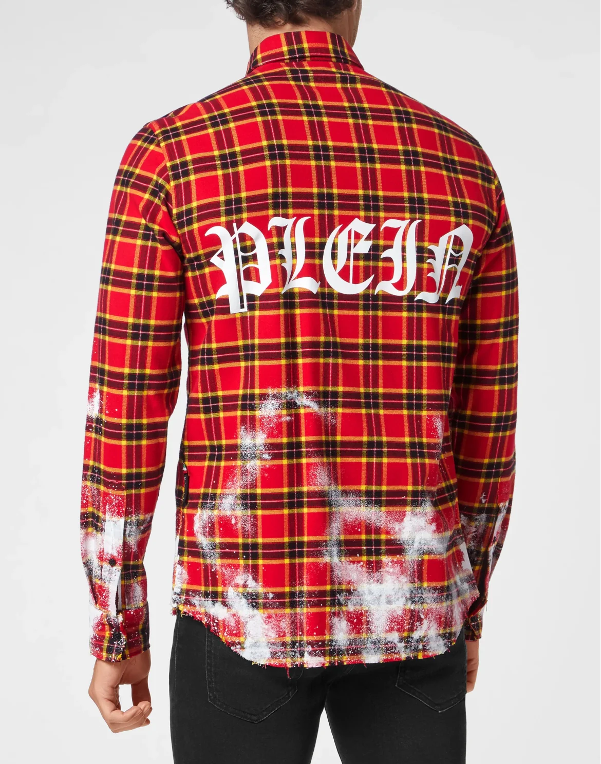Flannel Sugar Daddy Cut LS Gothic Plein, цвет: Красный