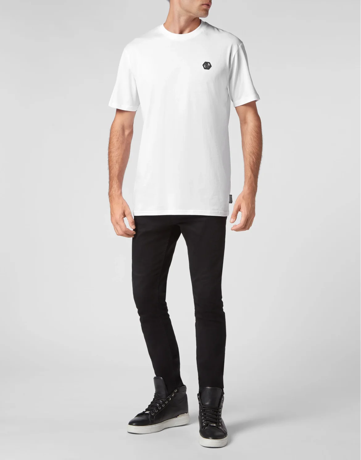 T-shirt Round Neck SS Basic, цвет: Белый