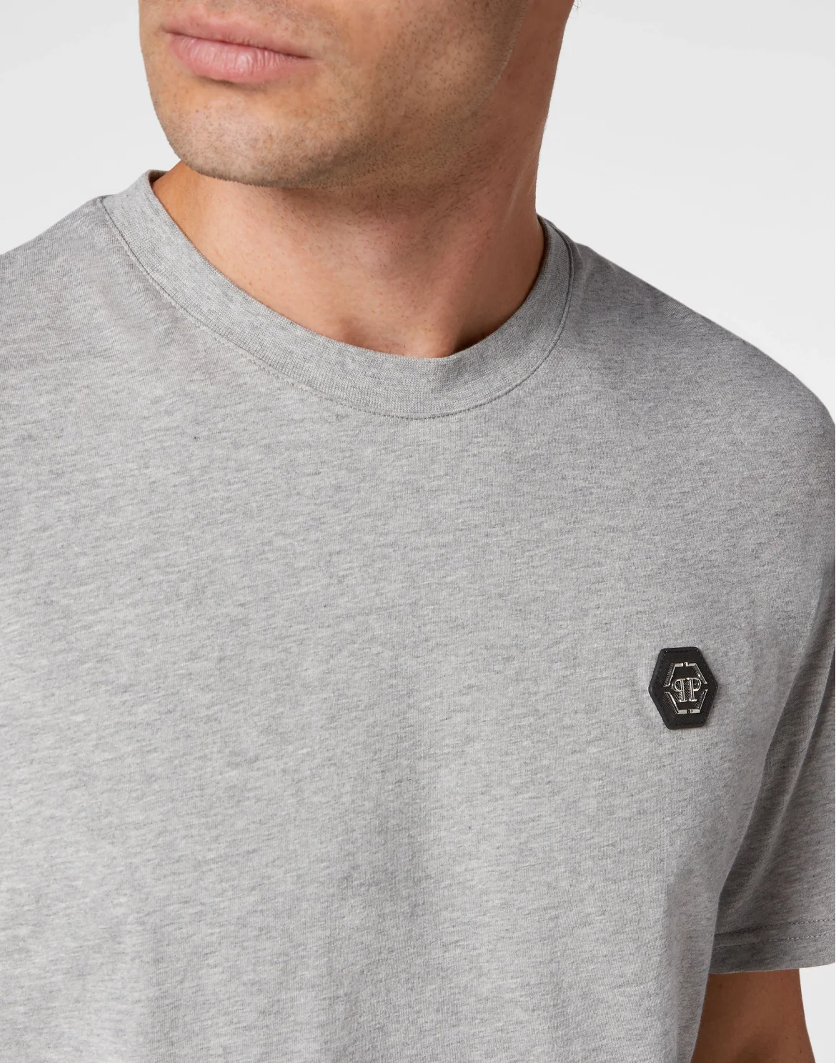 T-shirt Round Neck SS Basic, цвет: Серый