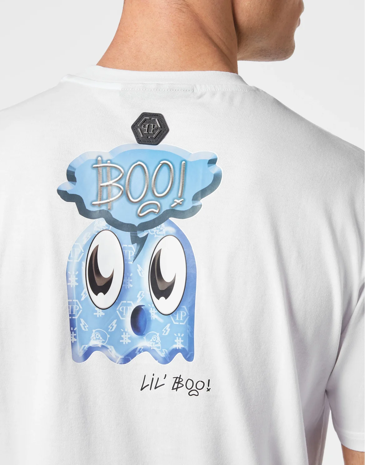 T-shirt Round Neck SS Monsters, цвет: Белый