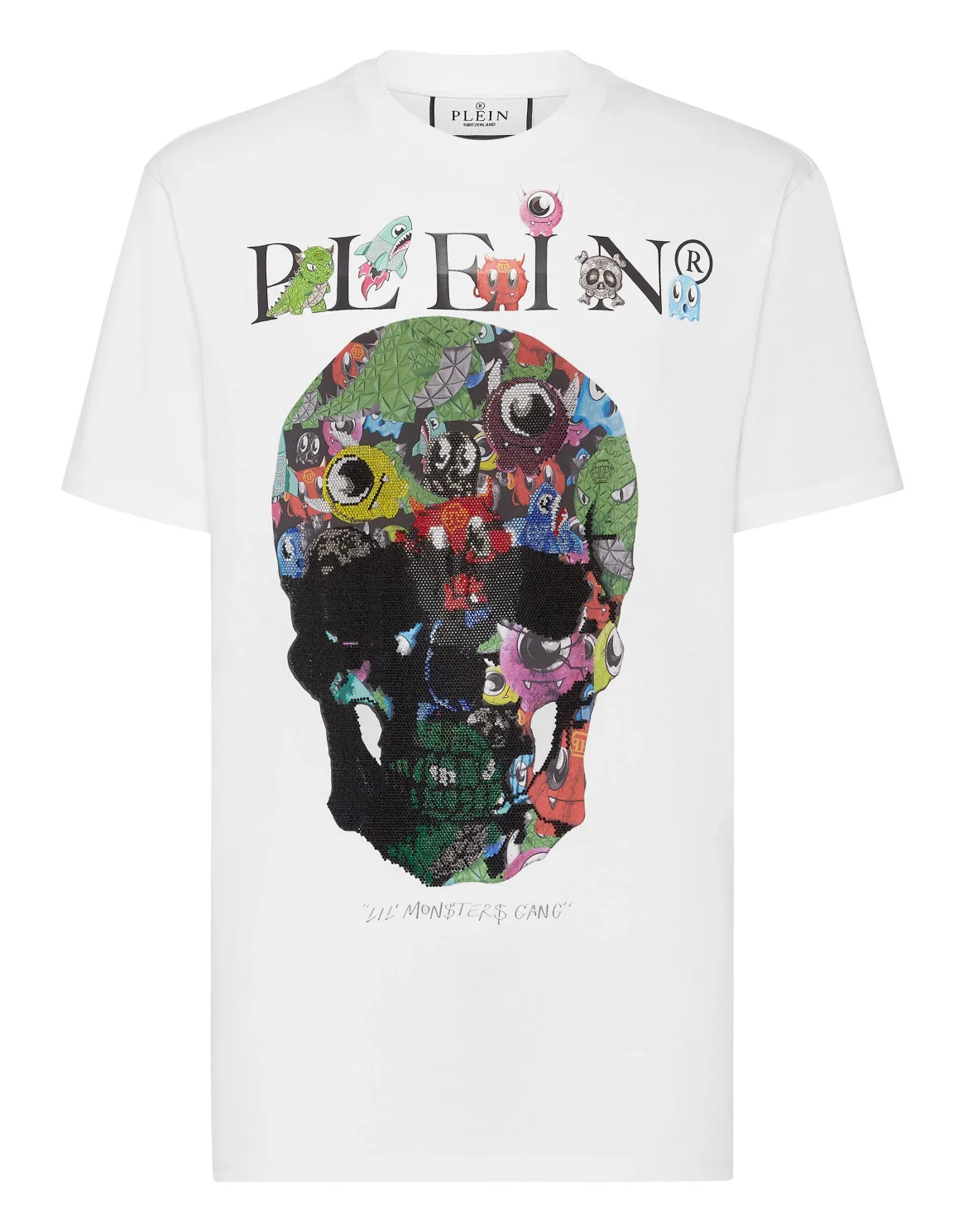 T-shirt Round Neck SS Monsters, цвет: Белый