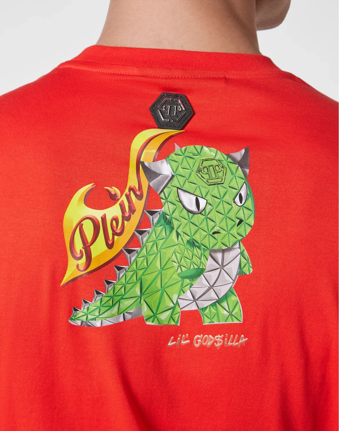 T-shirt Round Neck SS Monsters, цвет: Красный